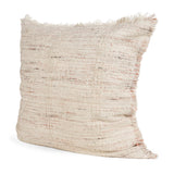 Fraye 22x22 Square Oatmeal Multi-Tone Blend Decorative Pillow Cover from Mercana - Luna Furniture