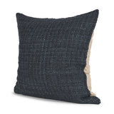 Lowen 22x22 Square Navy Woven Decorative Pillow from Mercana - Luna Furniture