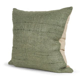 Lowen 22x22 Square Silver Sage Woven Decorative Pillow from Mercana - Luna Furniture