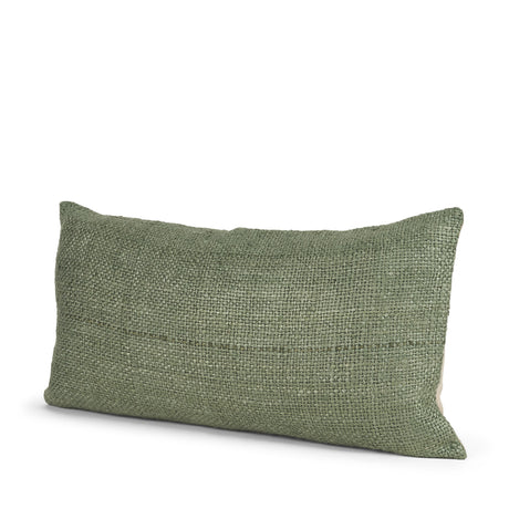 Lowen 14x26 Silver Sage Woven Decorative Pillow from Mercana - Luna Furniture