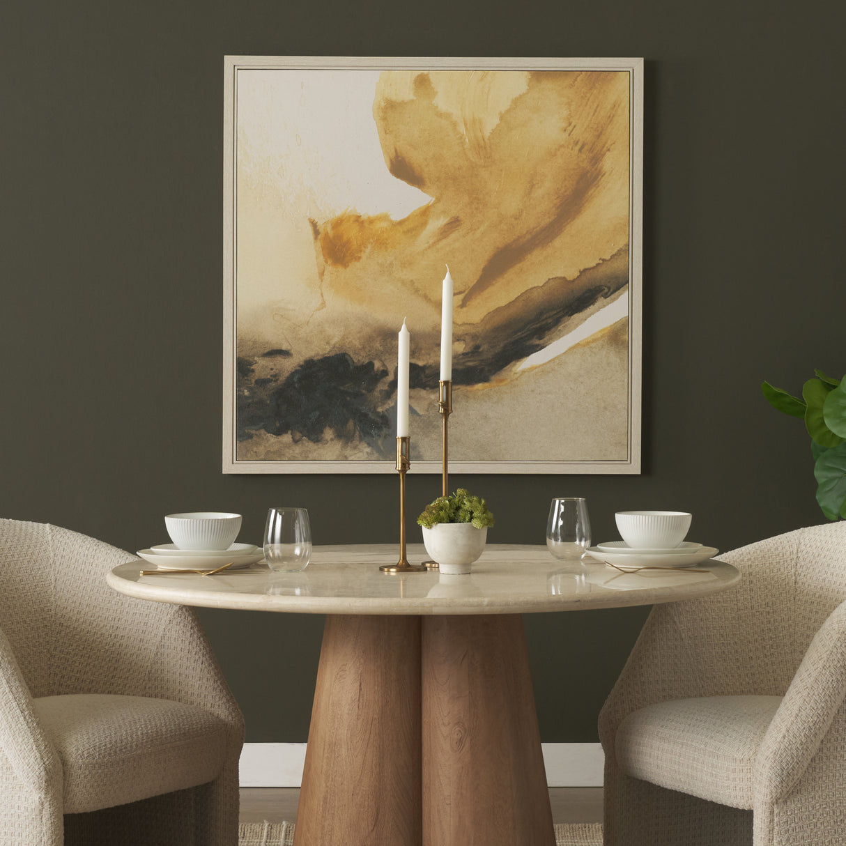 Discovery by Ira Havuka Hand-Embellished Textured Framed Canvas Artwork from Mercana - Luna Furniture