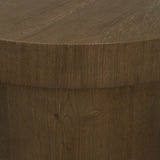 Lyonne Oblong Medium Brown Oak Wood Coffee Table from Mercana - Luna Furniture