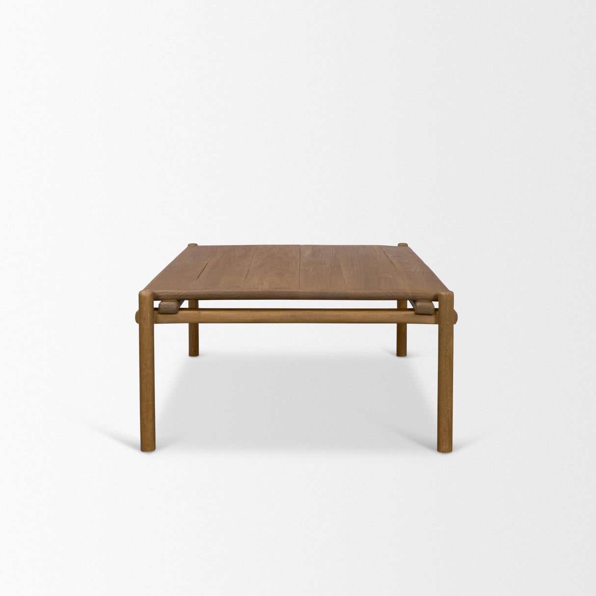Riven Oak Wood Rectangular Coffee Table from Mercana - Luna Furniture