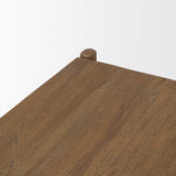 Riven Oak Wood Rectangular Coffee Table from Mercana - Luna Furniture