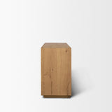 Travona Oak Wood w/ Travertine 6 Drawer Dresser from Mercana - Luna Furniture