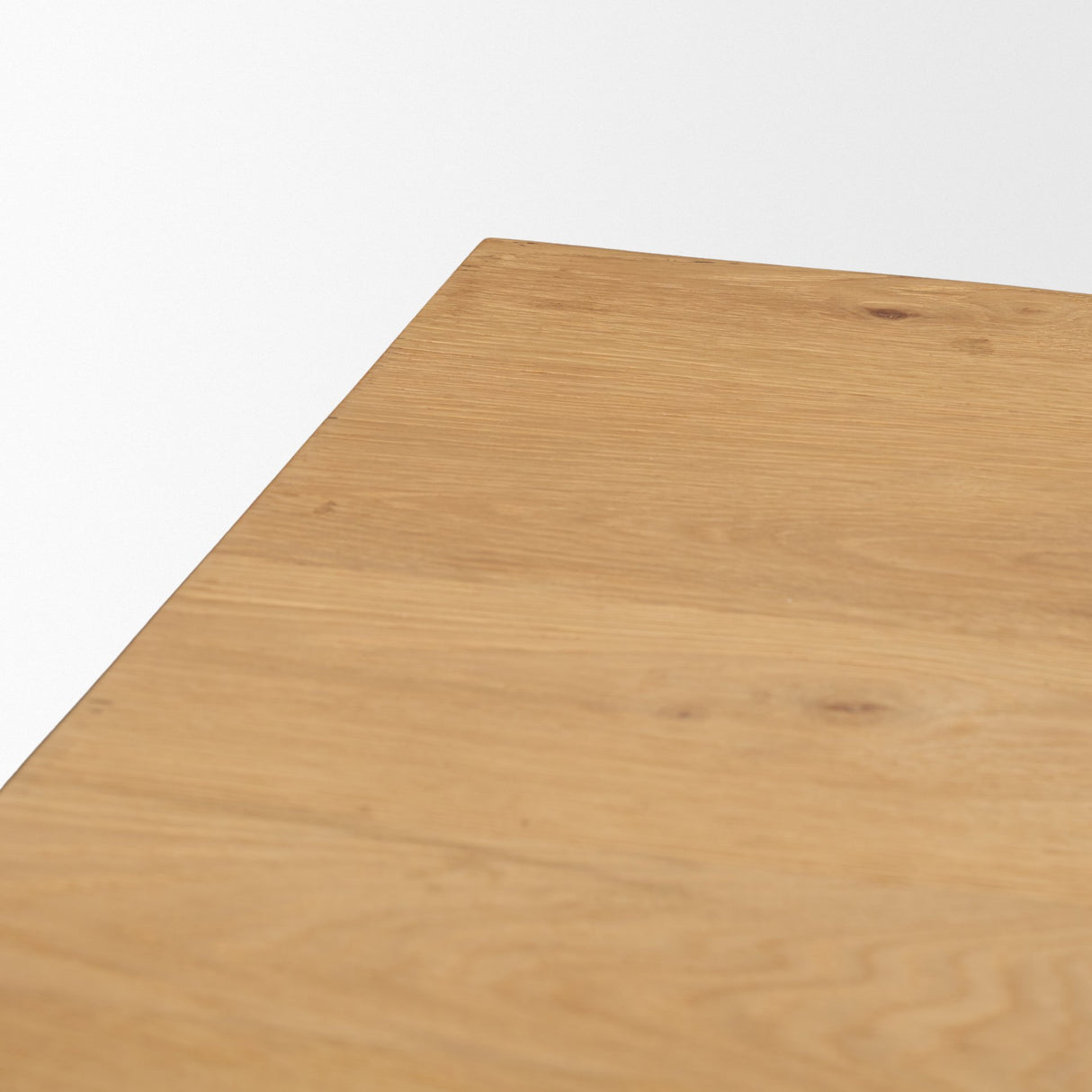 Belford 94" Light Brown Oak Wood Media Console from Mercana - Luna Furniture