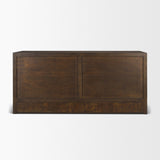 Belford 6-Drawer Dark Brown Oak Wood Dresser from Mercana - Luna Furniture