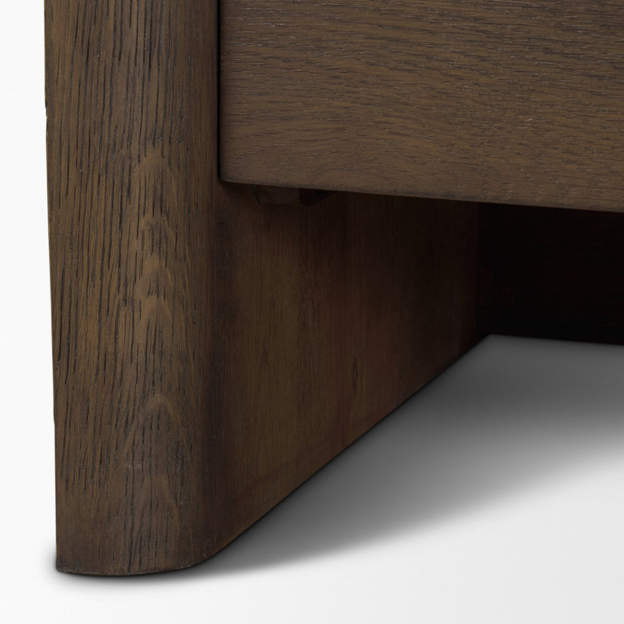 Belford 6-Drawer Dark Brown Oak Wood Dresser from Mercana - Luna Furniture