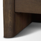 Belford 6-Drawer Dark Brown Oak Wood Dresser from Mercana - Luna Furniture