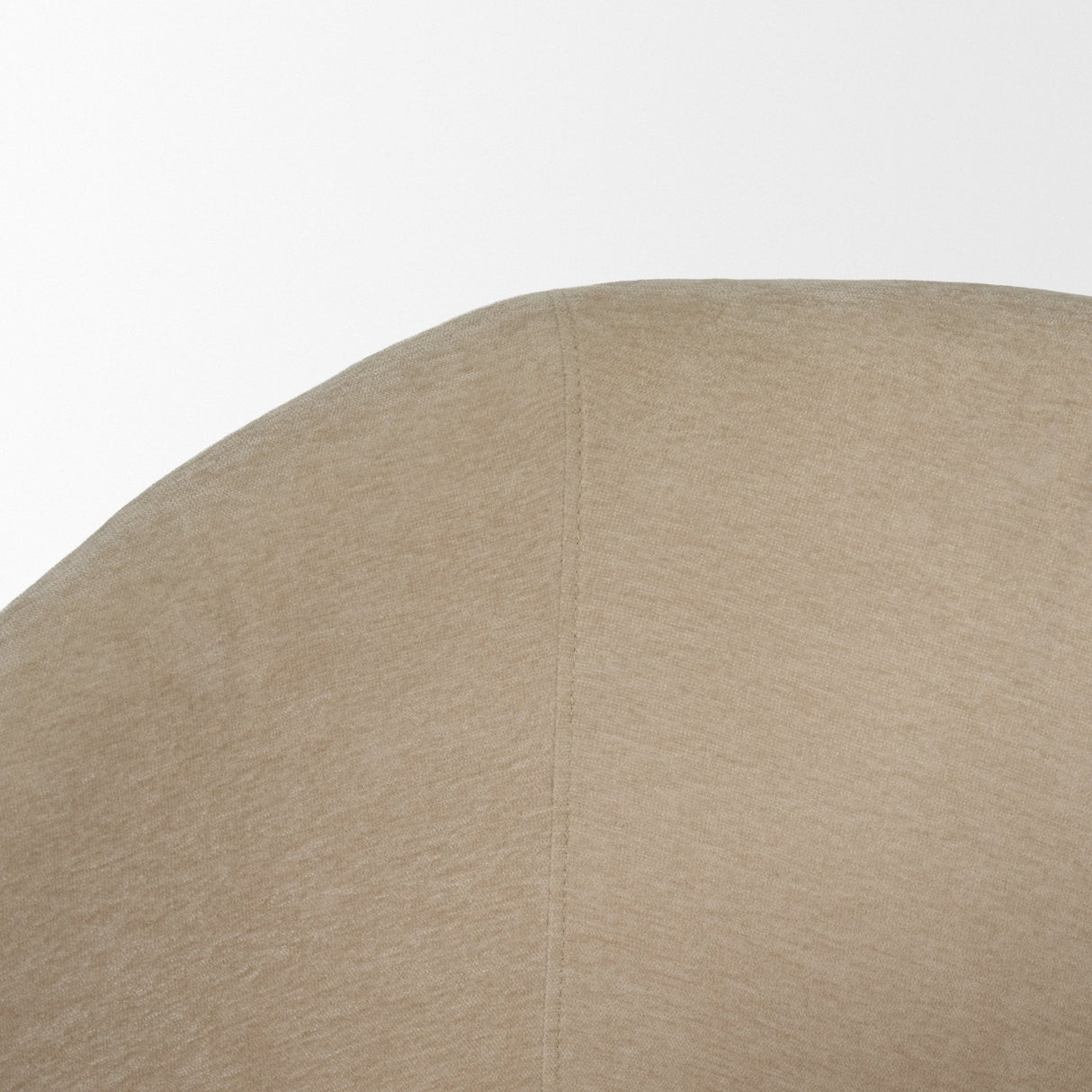 Sondra Beige Performance Fabric Upholstered Club Dining Chair from Mercana - Luna Furniture