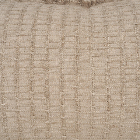 Thatch 14x26 Lumbar Sand Decorative Pillow Cover from Mercana - Luna Furniture