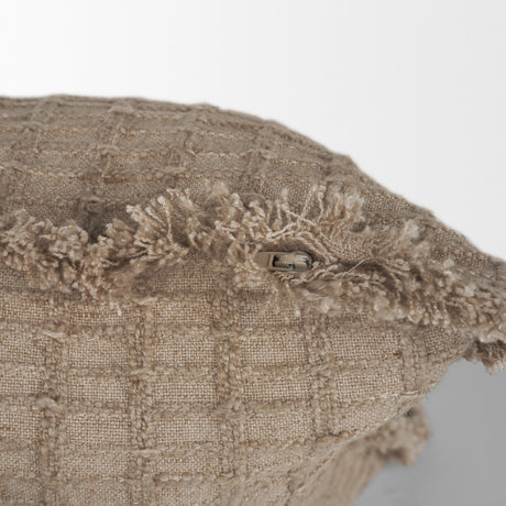 Thatch 14x26 Lumbar Sand Decorative Pillow Cover from Mercana - Luna Furniture