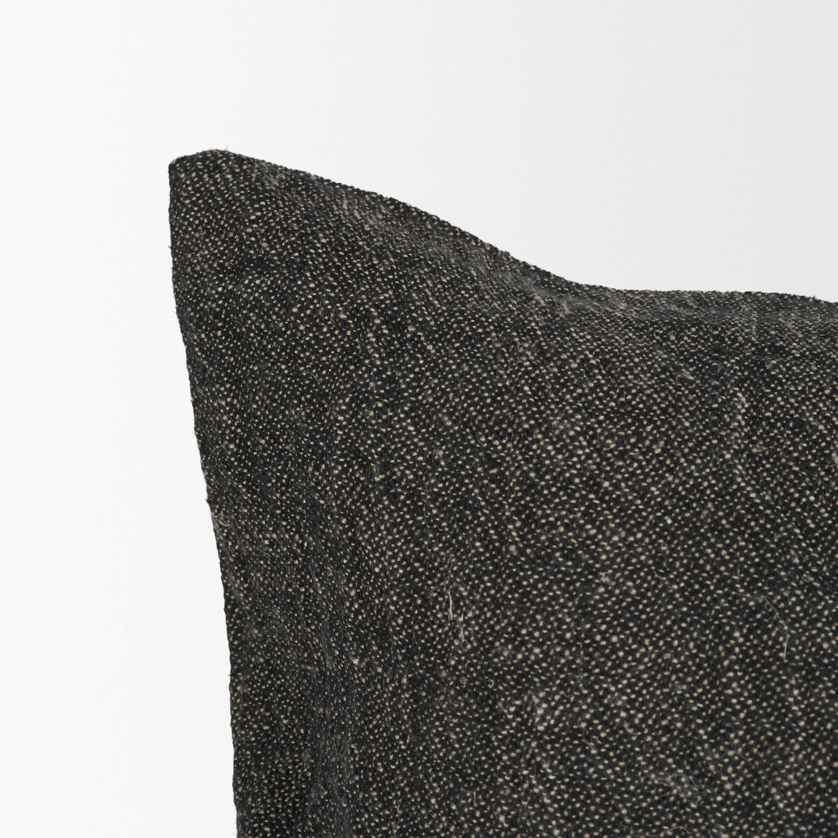 Cooper 14x26 Lumbar Black w/ Cream Stripe Decorative Pillow Cover from Mercana - Luna Furniture
