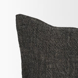 Cooper 14x26 Lumbar Black w/ Cream Stripe Decorative Pillow Cover from Mercana - Luna Furniture