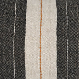 Cooper 14x26 Lumbar Black w/ Cream Stripe Decorative Pillow Cover from Mercana - Luna Furniture