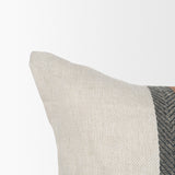 Mason 14x26 Cream w/ Orange Stripe Decorative Pillow Cover from Mercana - Luna Furniture