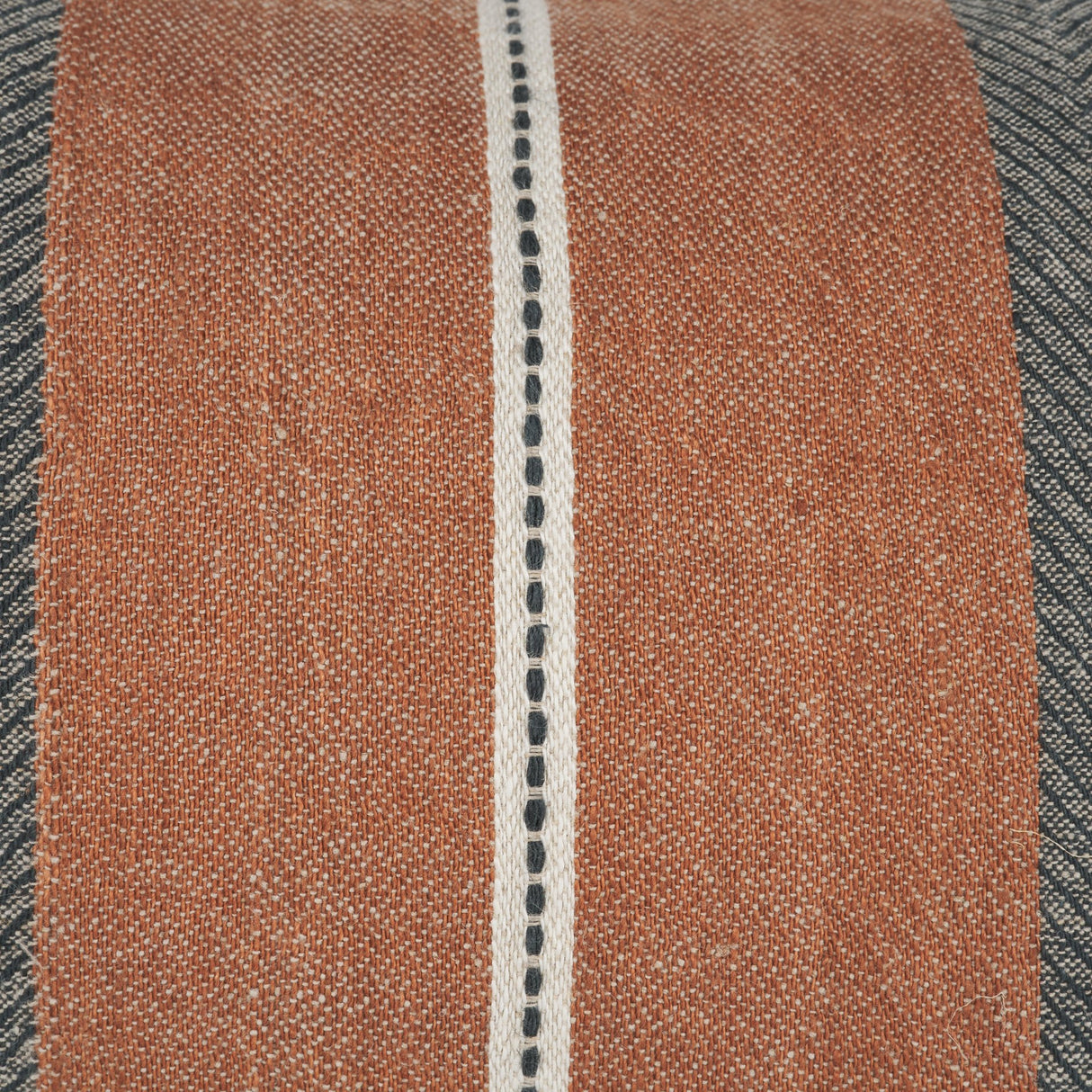 Mason 14x26 Cream w/ Orange Stripe Decorative Pillow Cover from Mercana - Luna Furniture