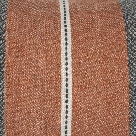 Mason 14x26 Cream w/ Orange Stripe Decorative Pillow Cover from Mercana - Luna Furniture