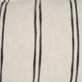 Liv 13x21 Cream w/ Black Stripes Decorative Pillow Cover from Mercana - Luna Furniture
