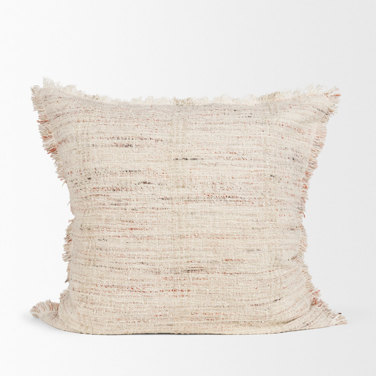Fraye 22x22 Square Oatmeal Multi-Tone Blend Decorative Pillow Cover from Mercana - Luna Furniture