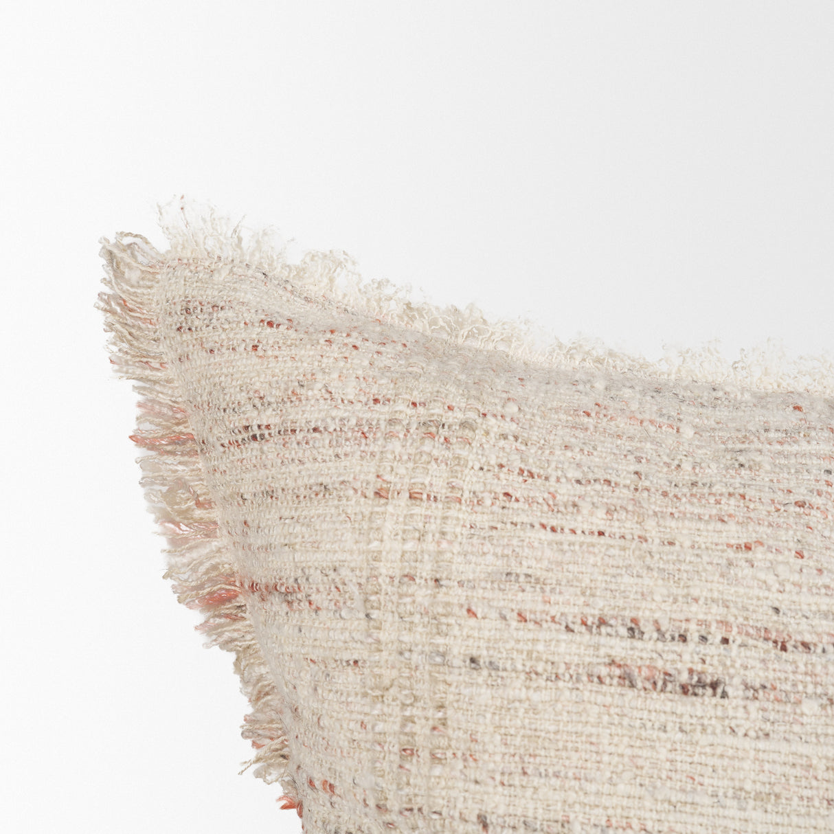 Fraye 22x22 Square Oatmeal Multi-Tone Blend Decorative Pillow Cover from Mercana - Luna Furniture