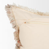 Fraye 22x22 Square Oatmeal Multi-Tone Blend Decorative Pillow Cover from Mercana - Luna Furniture