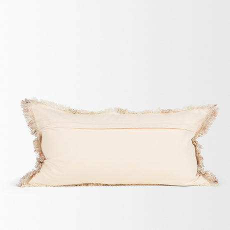 Fraye 14x26 Oatmeal Multi-Tone Blend Decorative Pillow Cover from Mercana - Luna Furniture