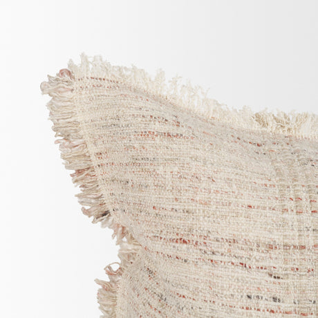 Fraye 14x26 Oatmeal Multi-Tone Blend Decorative Pillow Cover from Mercana - Luna Furniture