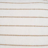 Willow 20x20 Square Cream w/ Camel Stripes Decorative Pillow Cover from Mercana - Luna Furniture