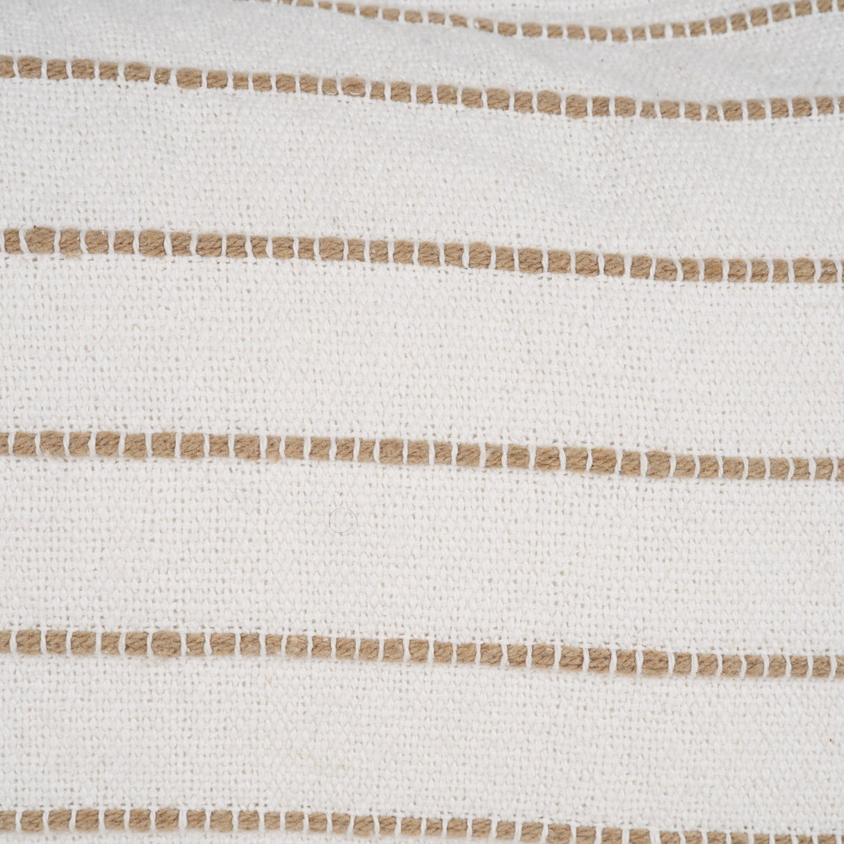 Willow 14x26 Lumbar Cream w/ Camel Stripes Decorative Pillow Cover from Mercana - Luna Furniture