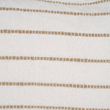 Willow 13x21 Lumbar Cream w/ Camel Stripes Decorative Pillow Cover from Mercana - Luna Furniture