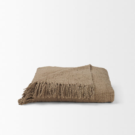 Kambal Sand Woven Cotton Throw Blanket from Mercana - Luna Furniture