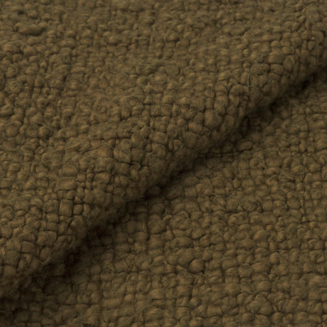 Kambal Dark Olive Green Woven Cotton Throw Blanket from Mercana - Luna Furniture
