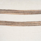 Maryn 22x22 Square Cream w/ Brown Stripes Decorative Pillow Cover from Mercana - Luna Furniture