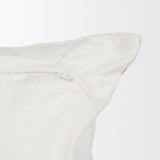 Maryn 14x26 Lumbar Cream w/ Brown Stripes Decorative Pillow Cover from Mercana - Luna Furniture