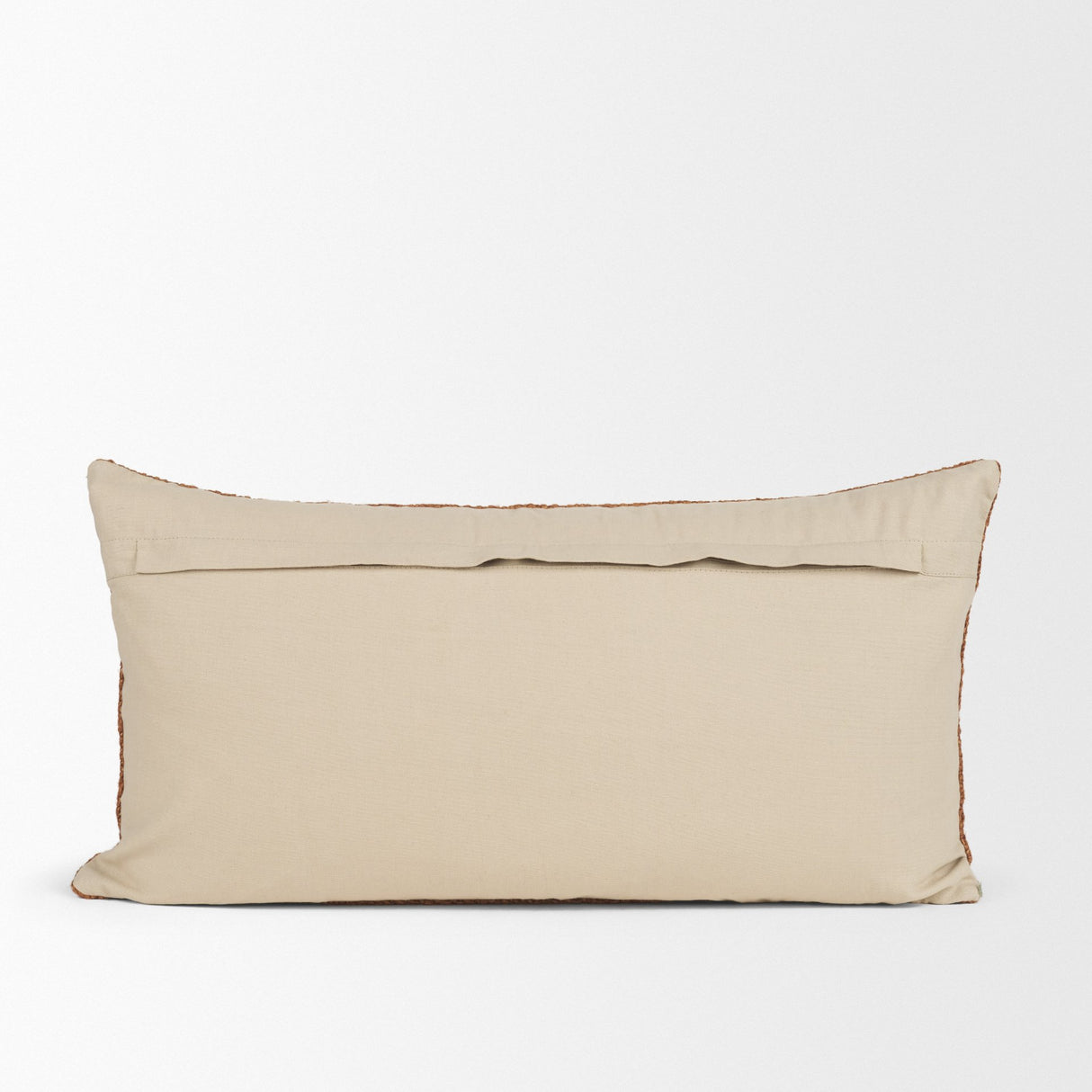Lowen 14x26 Lumbar Copper Rust Woven Decorative Pillow from Mercana - Luna Furniture