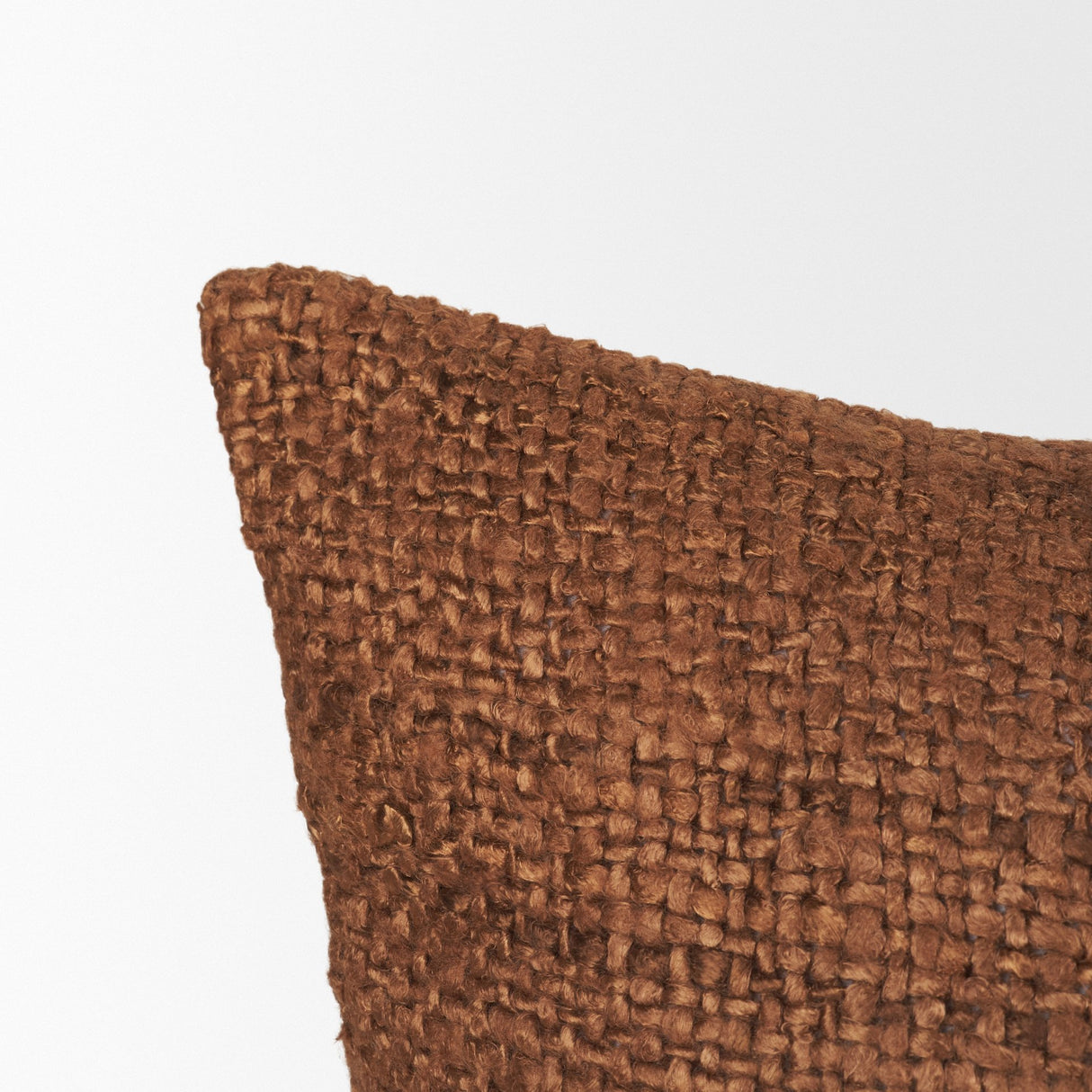 Lowen 14x26 Lumbar Copper Rust Woven Decorative Pillow from Mercana - Luna Furniture