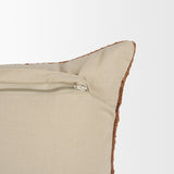 Lowen 14x26 Lumbar Copper Rust Woven Decorative Pillow from Mercana - Luna Furniture