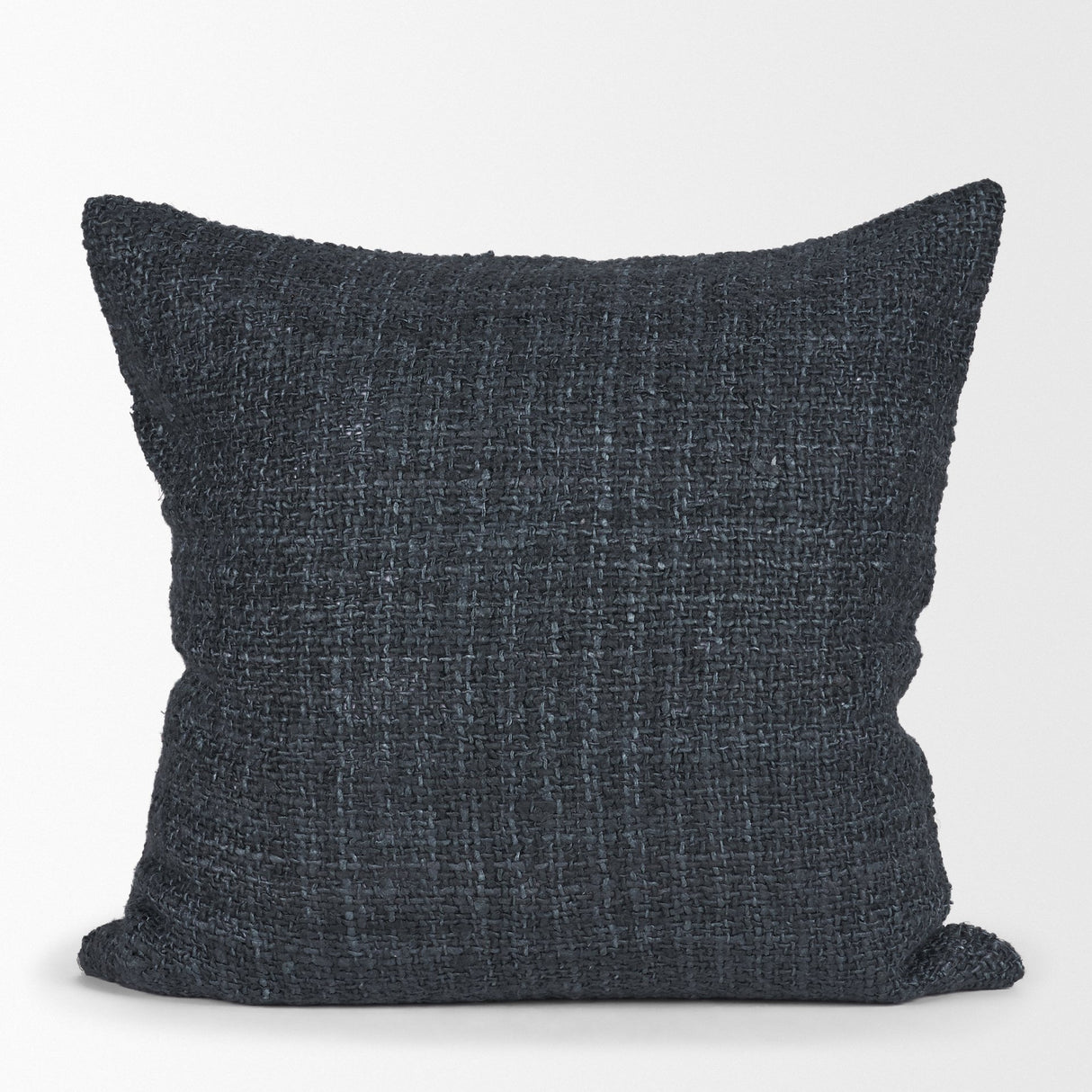 Lowen 22x22 Square Navy Woven Decorative Pillow from Mercana - Luna Furniture
