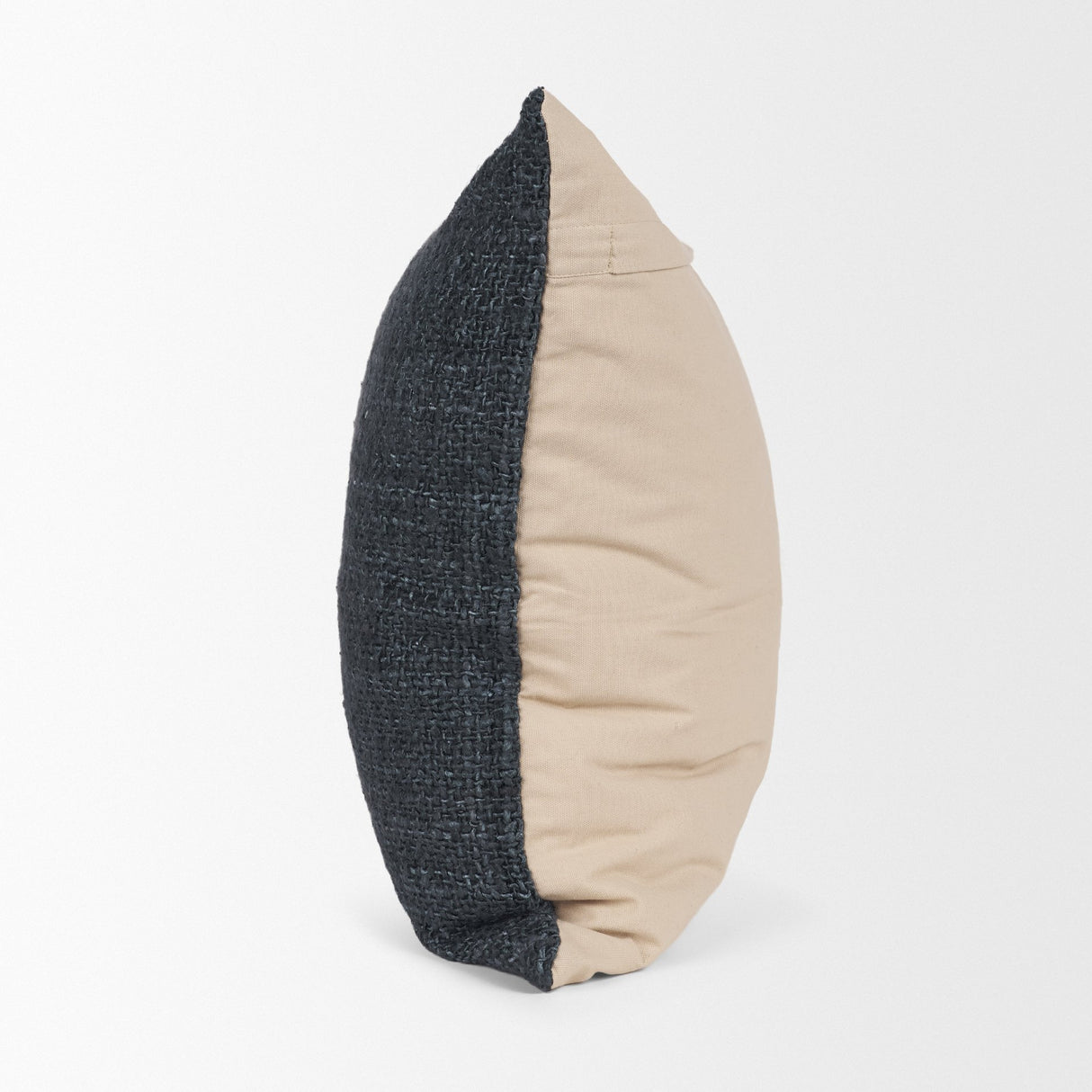 Lowen 22x22 Square Navy Woven Decorative Pillow from Mercana - Luna Furniture