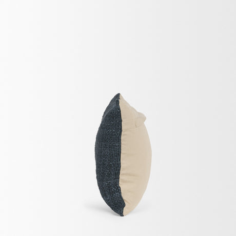 Lowen 14x26 Lumbar Navy Woven Decorative Pillow from Mercana - Luna Furniture
