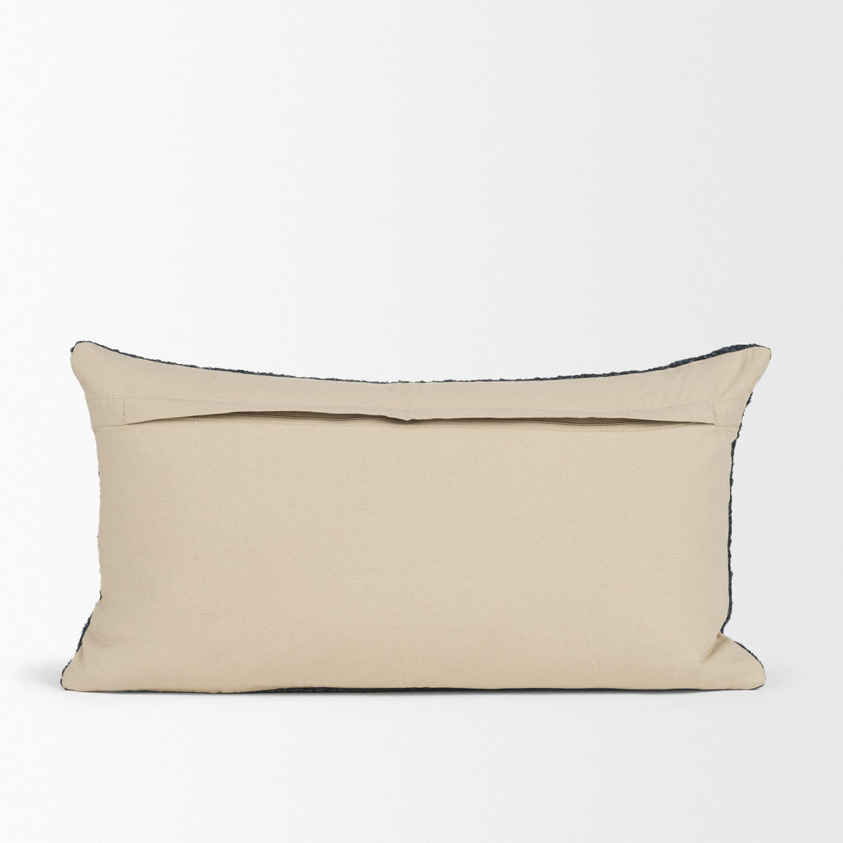 Lowen 14x26 Lumbar Navy Woven Decorative Pillow from Mercana - Luna Furniture