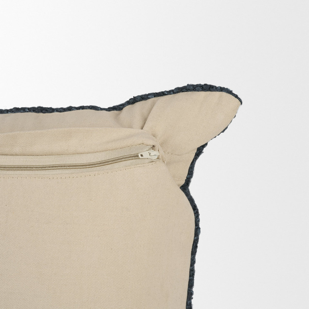 Lowen 14x26 Lumbar Navy Woven Decorative Pillow from Mercana - Luna Furniture