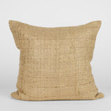 Lowen 22x22 Square Gold Woven Decorative Pillow from Mercana - Luna Furniture