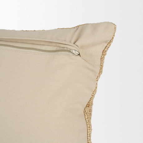 Lowen 14x26 Lumbar Gold Woven Decorative Pillow from Mercana - Luna Furniture