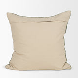 Lowen 22x22 Square Silver Sage Woven Decorative Pillow from Mercana - Luna Furniture