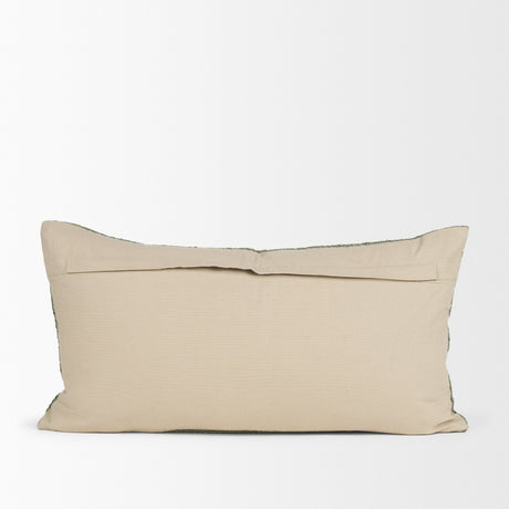 Lowen 14x26 Silver Sage Woven Decorative Pillow from Mercana - Luna Furniture