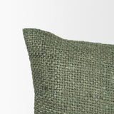 Lowen 14x26 Silver Sage Woven Decorative Pillow from Mercana - Luna Furniture