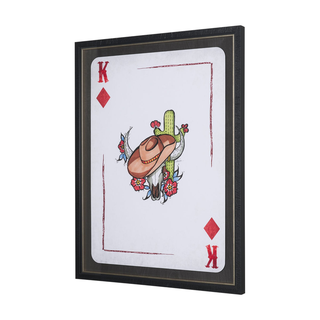 Wild West IV by Mercana Studio Hand-Embellished Framed Artwork Matted under Glass from Mercana - Luna Furniture