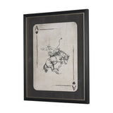 Aces Wild II by Mercana Studio Textured Framed Artwork Matted under Glass from Mercana - Luna Furniture
